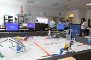 student computer lab at St. Cecelia School