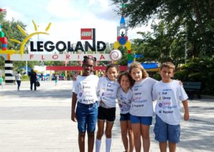 Students at St. Cecelia Interparochial Catholic School at Legoland