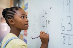 Middle school education student at St. Cecelia