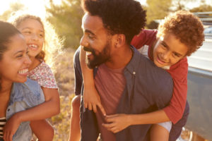 Outdoor family in tampa bay for parental engagement