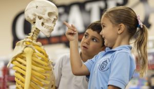 Students at St. Cecelia Interparochial Catholic School