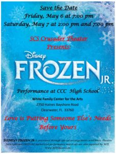 Frozen movie flyer