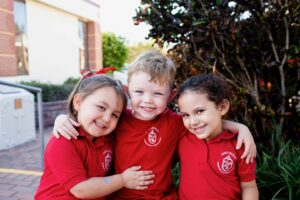 Children attending Catholic preschools
