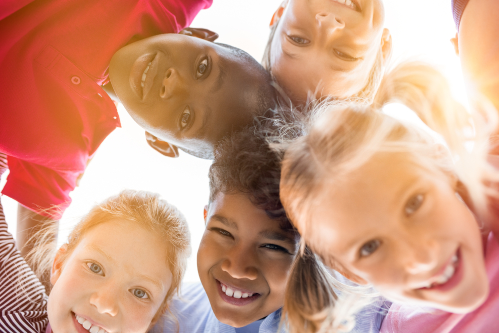 Multi-Ethnic Kids Smiling