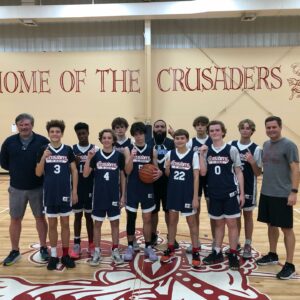 St. Cecelia Crusader middle school athletes