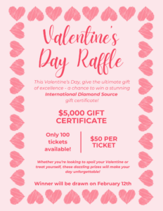 Pink Simple Valentine Day Party Invitation Flyer (2)