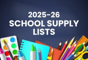 2025-2026 School Supply Lists