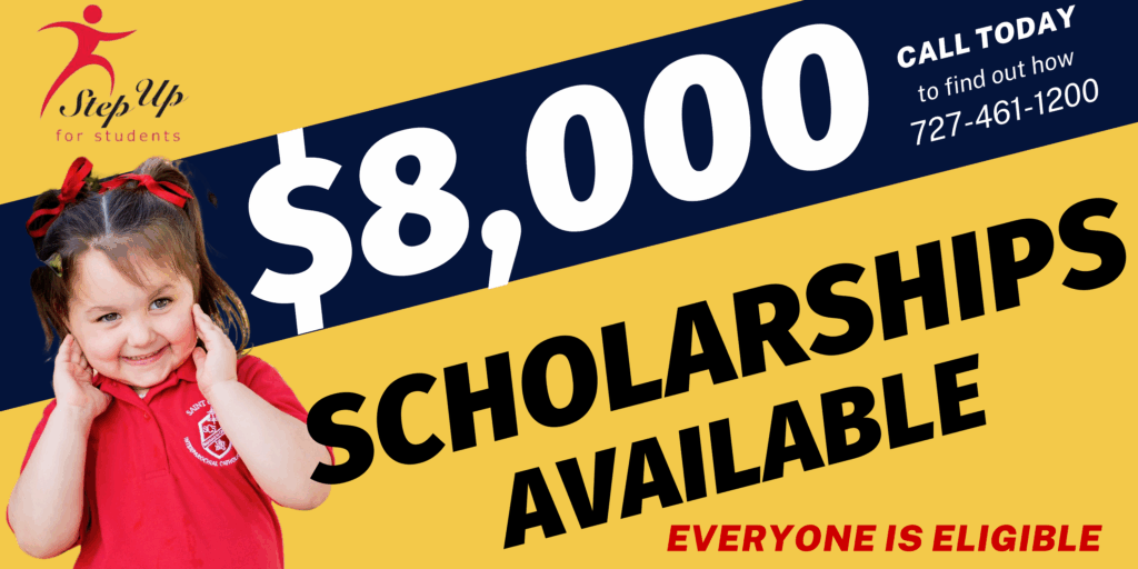 Step Up for Students scholarship banner